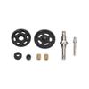RC Transmission Gear Set Replacement Heavy Duty Steel Gearbox Gear for Axial SCX24 124 RC Crawler