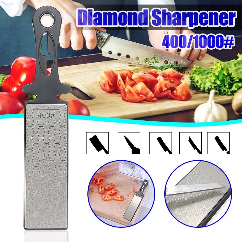 Double Side Diamond Sharpening Stone Whetstone Ceramic Knife Dual Sharpener Grindstone Kitchen Knife Grinding Tools