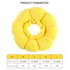 Protective Cat Collar for Neck Wound Protections Flower Elizabethan Circle Collar for Dogs Cats Post Surgery Recovery