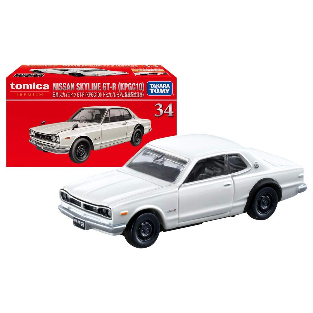 Tomica Premium 34 Nissan Skyline Premium Release Commemoration GT-R (KPGC10) (Спецификация Томика)