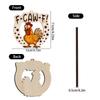 Funny F-Caw-F Chicken Christmas Ornament, Wooden Fcawf Chicken Ornament, Unique Gift For Chicken Lovers, Adults, Women, Christmas Chicken Decoration