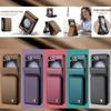 Для Samsung Galaxy Z Flip5/Galaxy Z Flip6. Чехол для телефона из искусственной кожи премиум-класса с функцией удержания карт