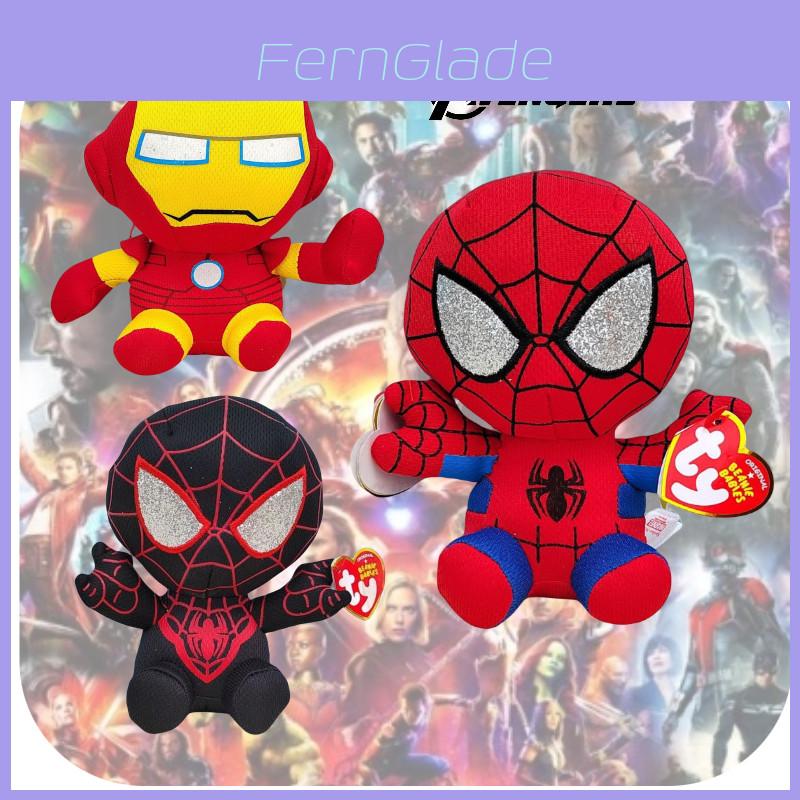 New Avengers League Plush Toy Spiderman Batman Iron Man 15cm Height