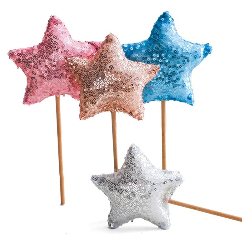 Children Birthday Party Headband Dazzlings Wand Kids Birthday Party Accessories for Children Birthday Celebrations Gift