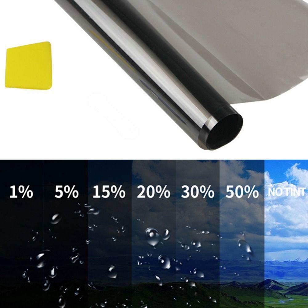 1Roll 50x3m Sun Shade Window Tint Film Solar UV Protection Glass Sticker Car Foils Windshield