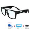 Bone Conduction Wireless Bluetooth 5.0 Smart Glasses Stereo Headset Polarized Sunglasses Can Be Matched With Prescription Lens