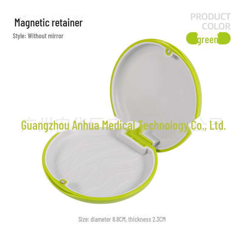 Невидимый ортодонтический контейнер для хранения брекетов и зубных протезов