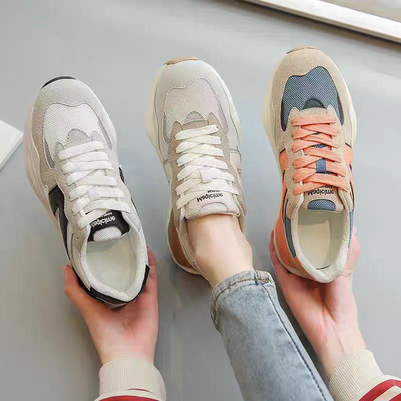 Женская обувь весна и осень стиль преппи папы обувь Ins модные увеличивающие рост досуг спортивная обувь Cortez путешествия для женщин