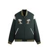For Peanuts Souvenir Jacket Stadium Men Outerwear Green KHM010888-302