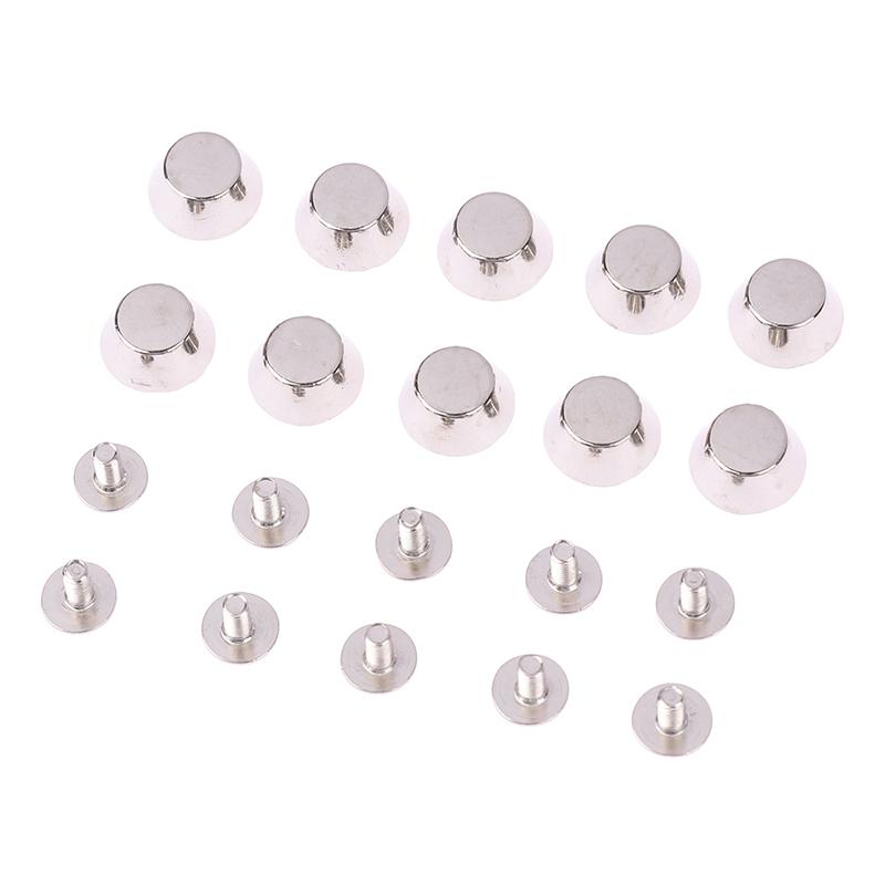 10 комплектов, металлические нижние заклепки для ножек сумки, кожаные заклепки для сумки «сделай сам», защитные заклепки для защиты от износа, аксессуары для ремней сумки