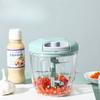500/900ML Kitchen Cooking Accessories Mashed Vegetable Onion Chopper Manual Meat Grinder Garlic Mincer Juicer