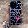 Чехол XOXO с леопардовым принтом для iPhone 17 16 11 Pro Max Чехлы iPhone 11 12 13 ProMax 14 15 16E 7 8 Plus 17Air XS XR Ударопрочный чехол