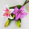 41см Искусственные цветы Шелковая лилия Букет Сделай сам Креативный букет в подарок для друзей Учитель и Украшение для свежей гостиной