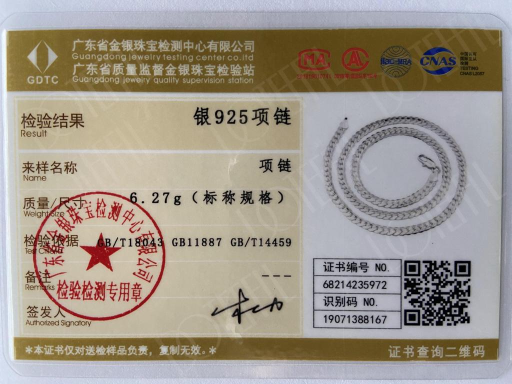 Ожерелье из стерлингового серебра 925 пробы 40-60 см, модные свадебные украшения