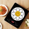 Set of 2 Induction Cooking Mats, Daisy Design, Silicone, Insulating, Non-Slip, Prevents Burning, Stain-Resistant, Washable, Wear-Resistant, Oil-Resist
