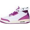Air 3 Retro GS Joker Kids Sneakers White Vapor-Green Vivid-Purple HQ0784-100