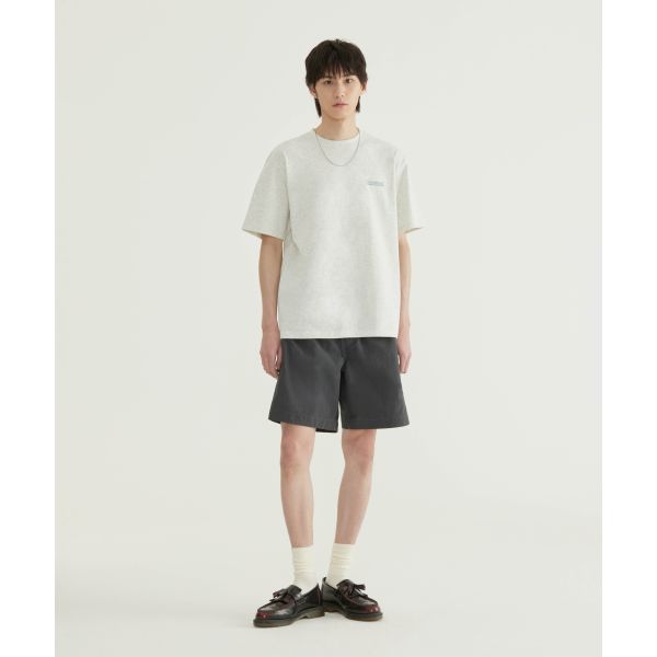 Covernat Ss26 Letter Round Neck Short Sleeve Loose Fashion Breathable Comfortable Skin-Friendly Summer T-Shirt Men T-Shirts CO2602ST20BK
