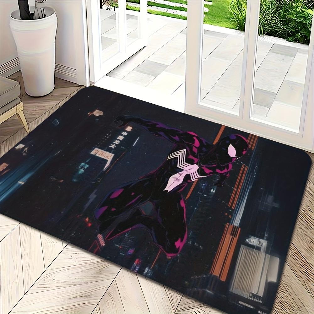 1pc, Floor Mat, Superhero & Classic Hero Themed Design, Multiple Sizes, Suitable for Living Room, Bathroom, Kitchen, Hotel, B