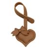 Fashion PU Leather Keyring Car Key Holder Daisy Bag Pendant Cute Bow Heart Keychain  Birthday Gift
