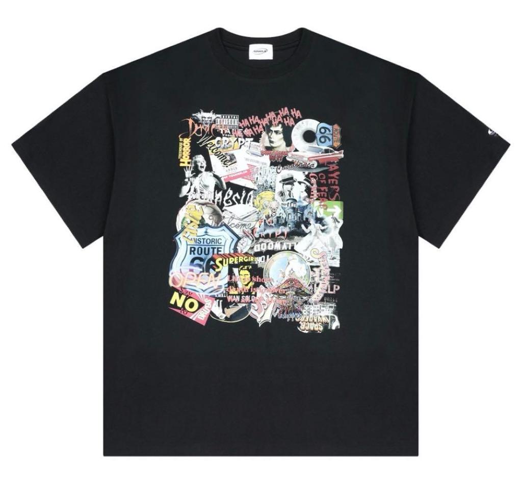 [Б/У] Футболка aespa Winter GRAILZ Унисекс Черная