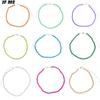 Korean Colorful Beads Necklace Fashion Choker Necklaces Women Jewelry Accessories