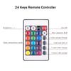 Светодиодная лента 5 В RGB 5050, работающая от 3 батареек AA, гибкая светодиодная лента с пультом дистанционного управления для подсветки телевизора, полок, шкафов
