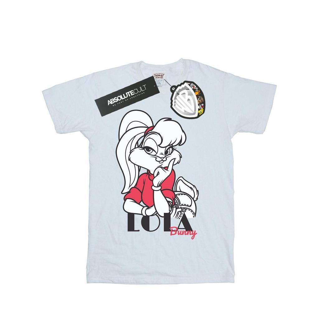 Looney Tunes Mens Classic Lola Bunny Cotton T-Shirt