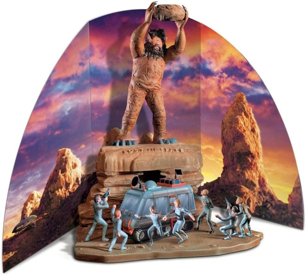 Platts Doll Hobby Space Family Robinson Planet of the Giants Giant Cyclops Chariot Scale Plastic Model DH1420 & One-Eyed & 1/48 & 1/35 (Scenery)