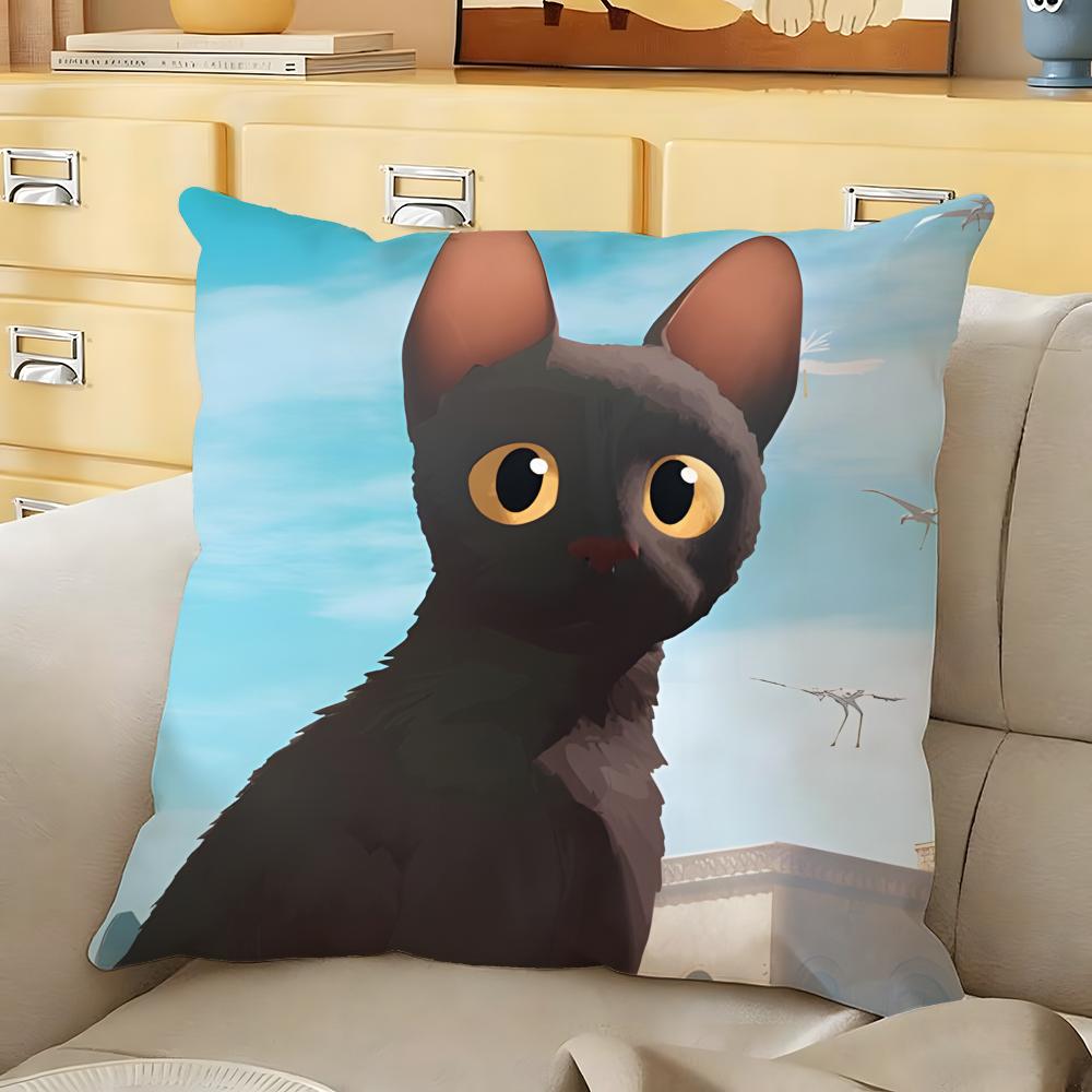 Cartoon movie FFlow Cushion Cover Soft Durable Reversible Pillow Cover Home Car MultiScene Daily Comfort Pillowcase
