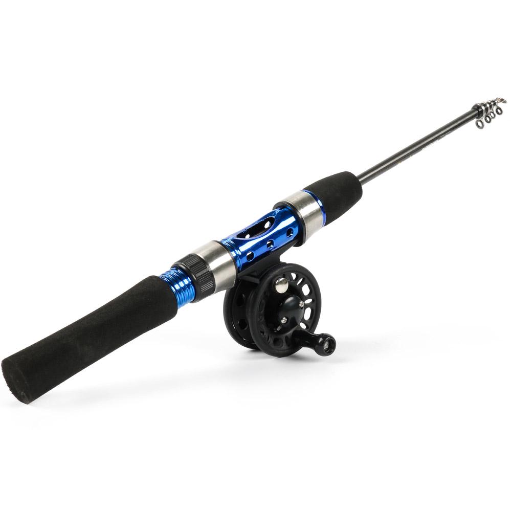 Катушка для зимней рыбалки и удочка для зимней удочки, комбинированная удочка из углеродного волокна, портативные инструменты для зимней рыбалки