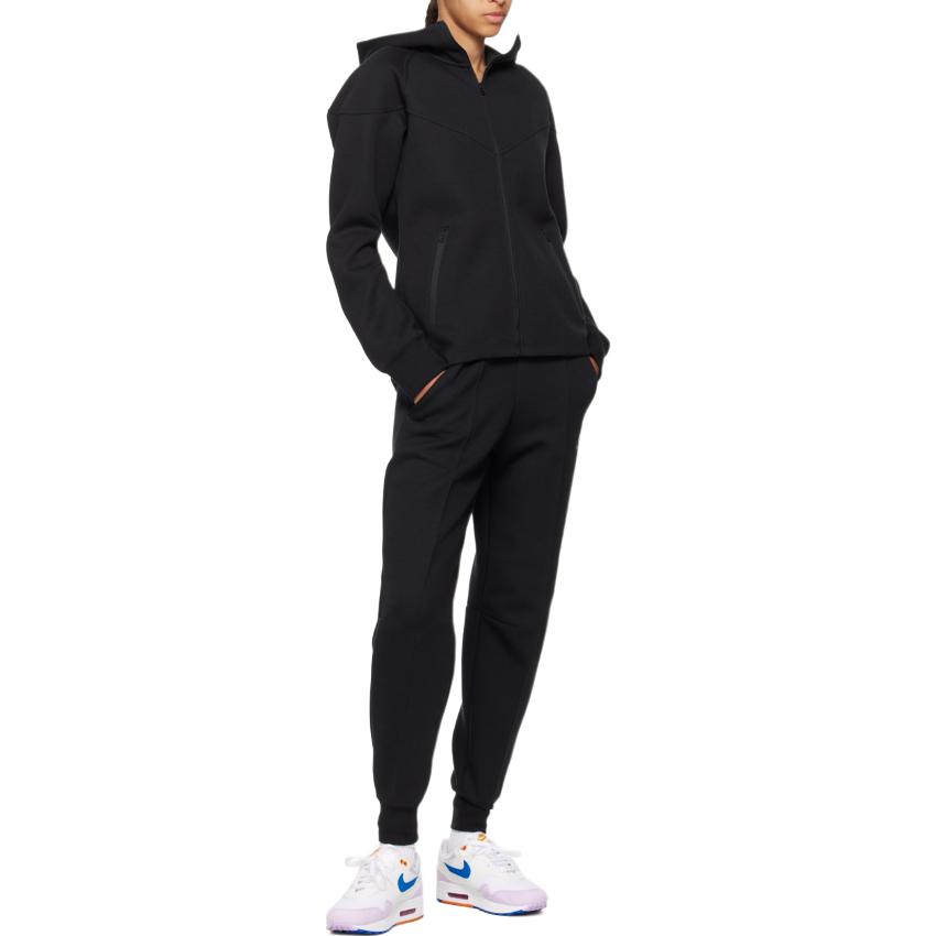 New Nike WINDRUNNER Sportswear Tech Fleece Jacket Women's Black FB8339-010