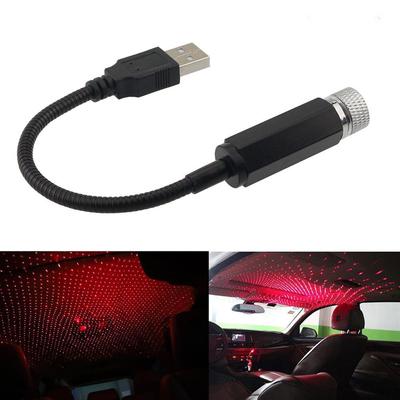 USB Автомобильный Проектор Светодиодный Проектор Звездного Неба Романтические Автомобильные Аксессуары Декоративный Интерьер Автомобиля Потолочный Звездный Свет