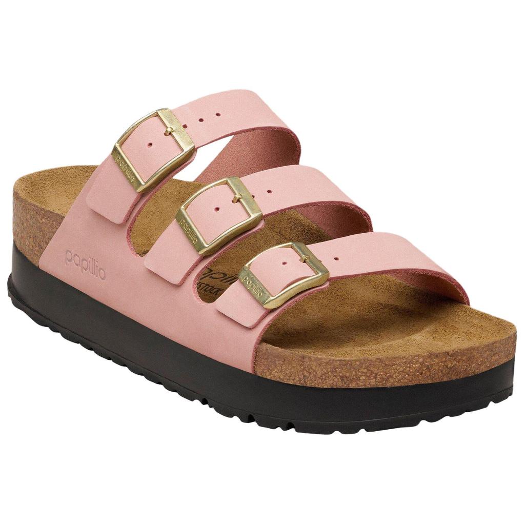 Birkenstock Сандалии Florida Flex Platform Повседневные Сандалии из ЭВА Женские Сандалии Розовые 1031402
