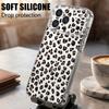 Золотой чехол с принтом леопарда для iPhone 18 Pro Max iPhone 17 16 15 14 13 Pro Max 17E 16E Ударопрочный прозрачный мягкий силиконовый чехол