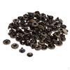 30 Set Brass Snap Button Press Stud Popper Fastener Replacement