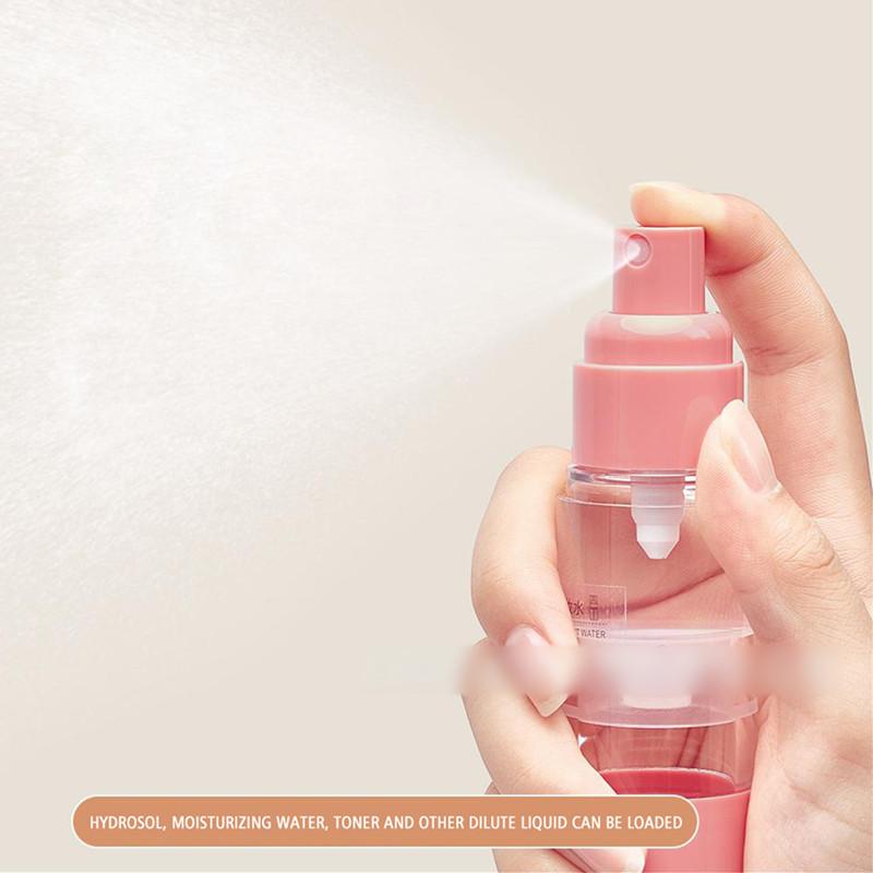 15/30/50ml Nordic Portable Vacuum Press Type Spray Bottle Vacuum Lotion Bottle Travel Cosmetic Separate Refillable Bottling