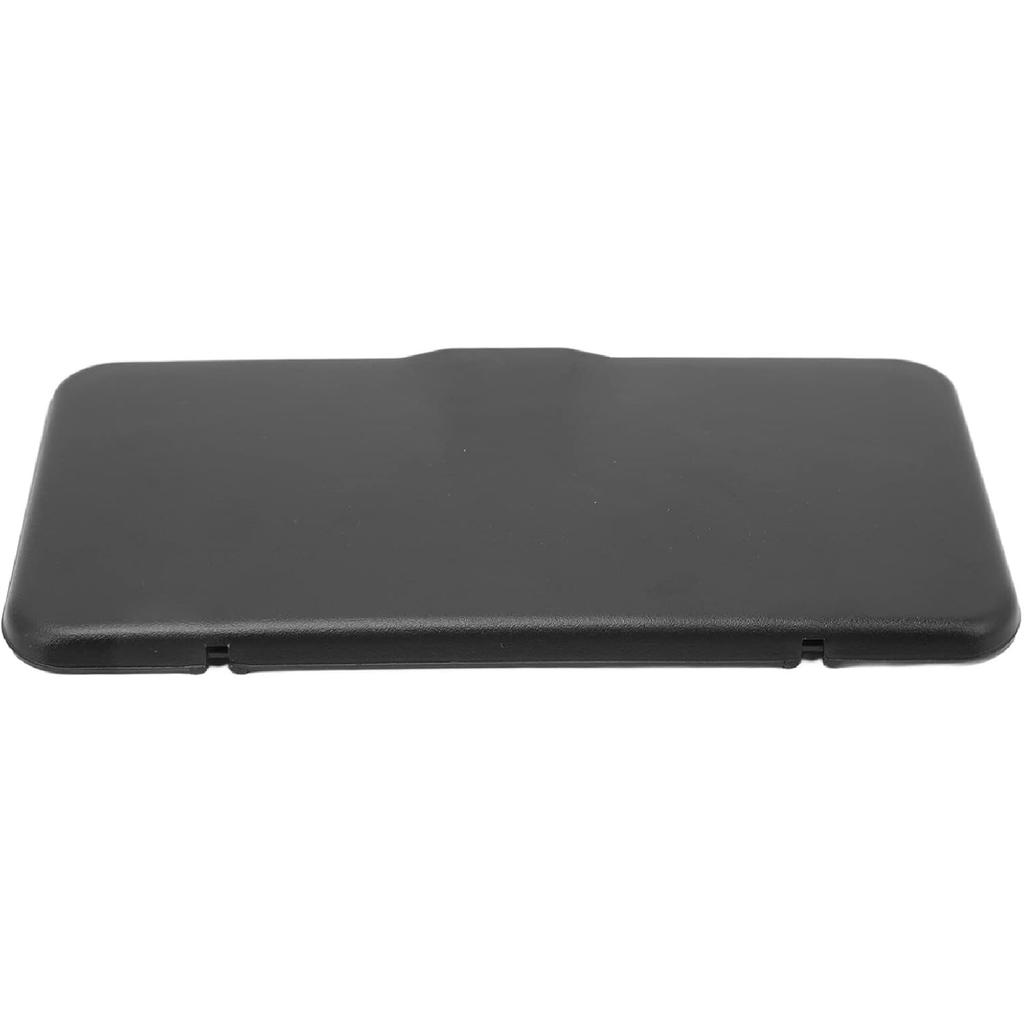 EVGATSAUTO Sun Visor Vanity Mirror Cover for C6, ABS Material, Black, Driver or Passenger Side Replacement