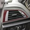 For BMW F20 F21 1 Series 118i Accessories Interior Front Air Conditioning Outlet Vent Covers Trim Frame Auto Stickers and