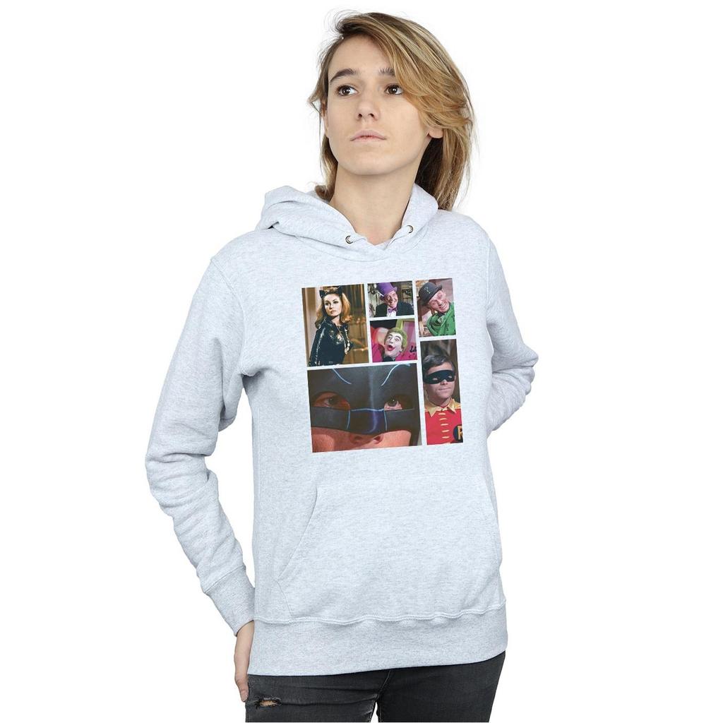 DC Comics Womens/Ladies Batman TV Series Class Photo Hoodie