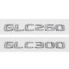ABS Car Rear Sticker Alphabet Trunk Badge Decal Exterior for Mercedes Benz GLC63 GLC200 GLC260 GLC300 Auto Accessories