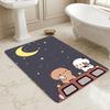 Nightly Bears Living Room Nonslip Area Rug Soft Carpet For Bedroom Game Playroom Sofa Office Home Decor Doormat Christmas Gift C926176