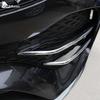 Серебристые АБС накладки на противотуманные фары для Mercedes Benz C Class W205 E Class W213 GLC X253 2016-2025 решетка переднего бампера спойлер аксессуары