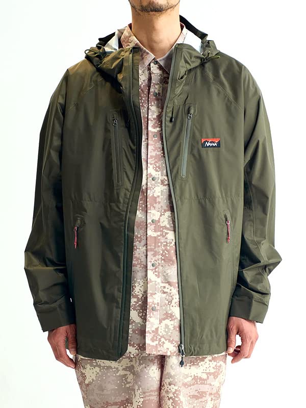 NANGA Aurora Trek Shell Parka Горная парка 2,5 слоя N12L, Водоотталкивающая