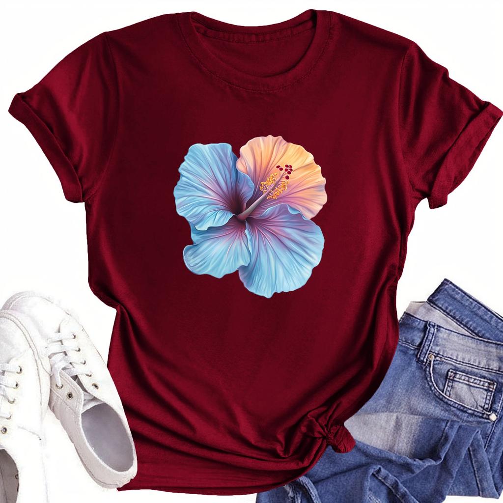 T Shirts Short Sleeve Tees For Women Fashion Tops Lightweight Soft Casual Summer Outfits Clothes