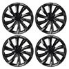 4 шт. 16 дюймов колпаки на ступицу  Защита от царапин   Стильный вид   Подходят для колес R16   Колпаки для большинства легковых автомобилей, грузовиков, внедорожников