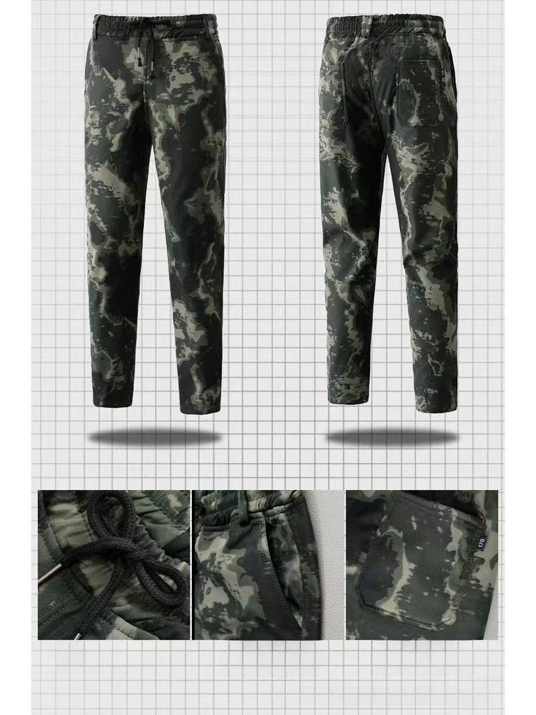 Утепленный камуфляжный рабочий костюм – прочный, морозостойкий, теплый из хлопка для осени/зимы