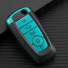 Чехол для Ford Explorer Mustang Fusion Escape F150 F250 F350 F450 F550 Ford Raptor 5 кнопок Мягкий ТПУ Кожа Чехол для ключа автомобиля