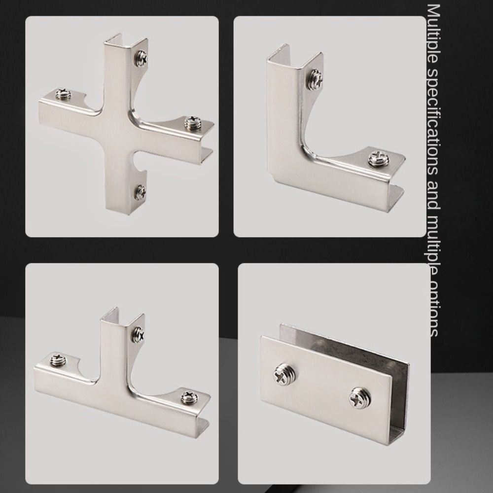 Усиливающий стеклянный зажим Т-образный фиксирующий зажим Новый угловой протектор Стекло