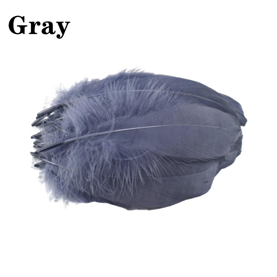 100 шт., натуральные гусиные перья, плюмы, белые перья для свадебной вечеринки, рождественские поделки, сделай сам, украшения, аксессуары для изготовления ювелирных изделий