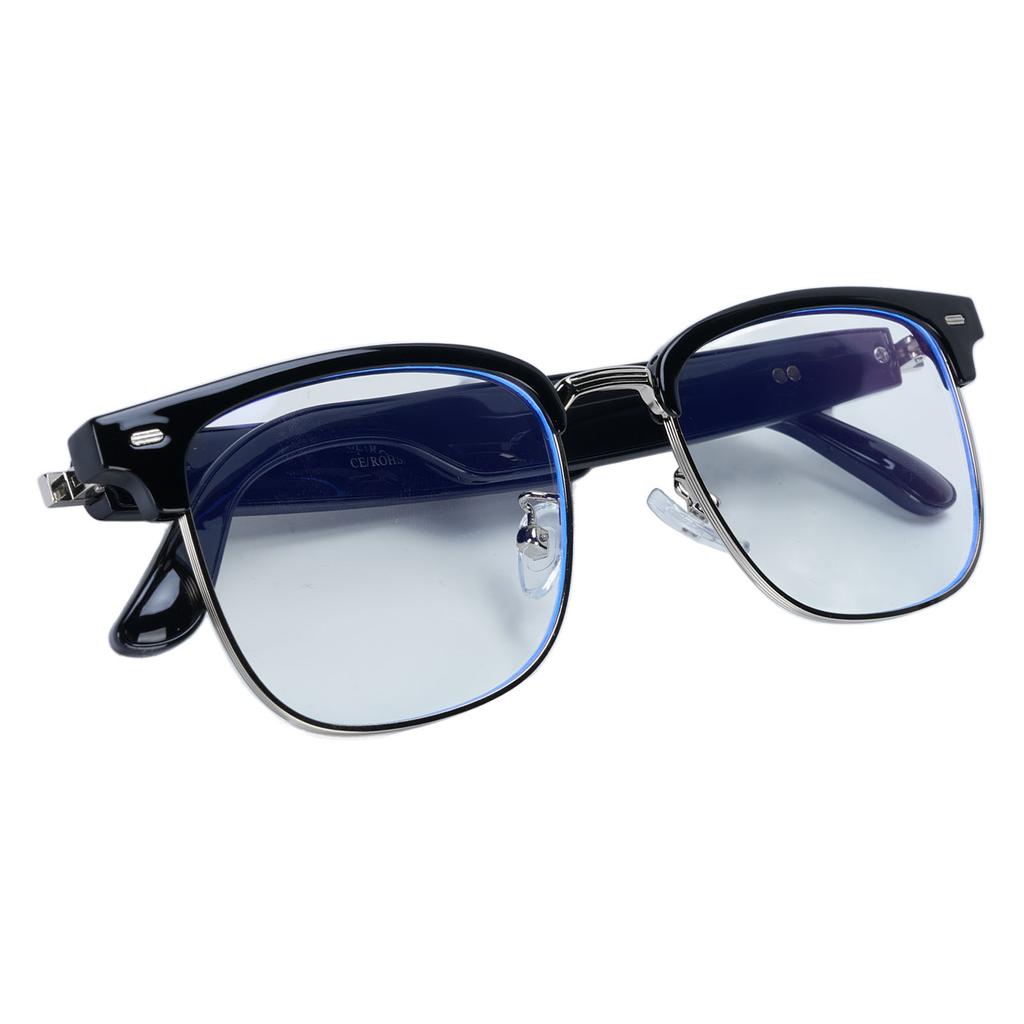 AI Smart Glasses Real Time Video Translation Built In Mic Speaker Anti Blue Light Languages Translation Glasses for